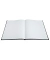 Livre d'or 100p argent 27x22cm Art noir