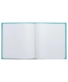Livre d'or 140p 21x19cm Pop N Co Cyan