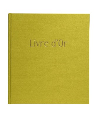 Livre d'or 140p 21x19cm Pop N Co Lime