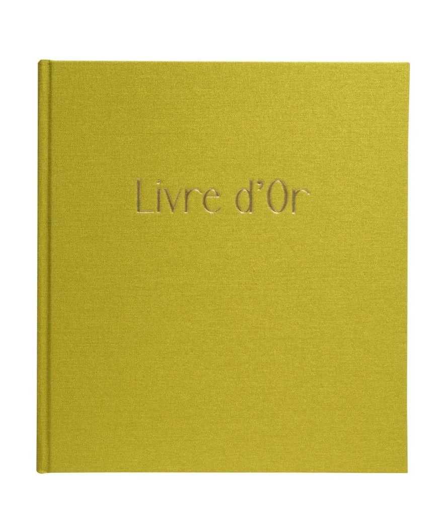 Livre d'or 140p 21x19cm Pop N Co Lime