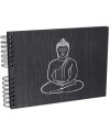 Alb spir 50p noir 32x22 cm Zen ébène