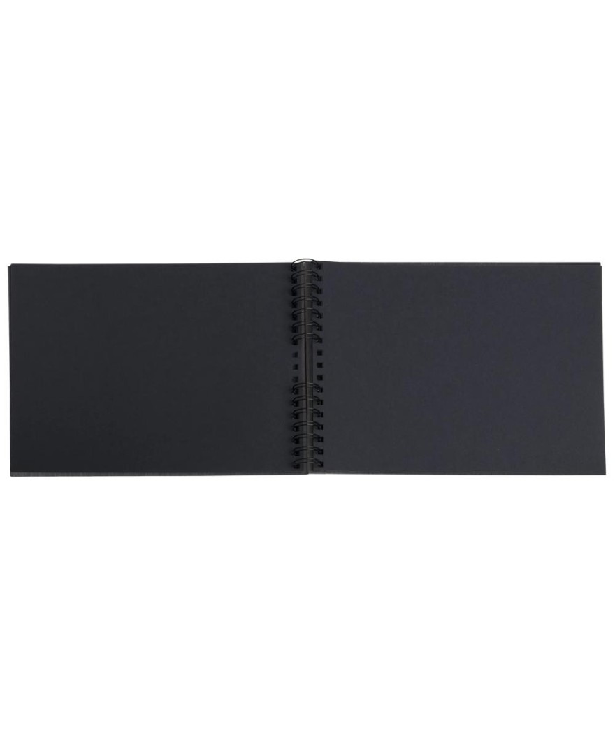 Alb spir 50p noir 32x22 cm Zen ébène