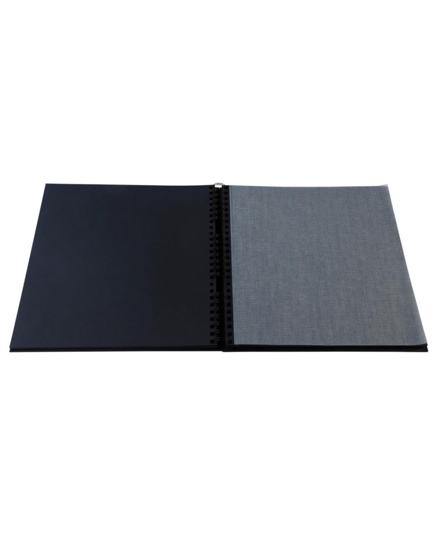 Alb spiral 60p Noir 32x32cm MILANO Noir