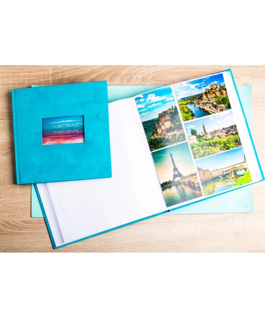 Alb livre 60p blc 29x32 Skandi turquoise