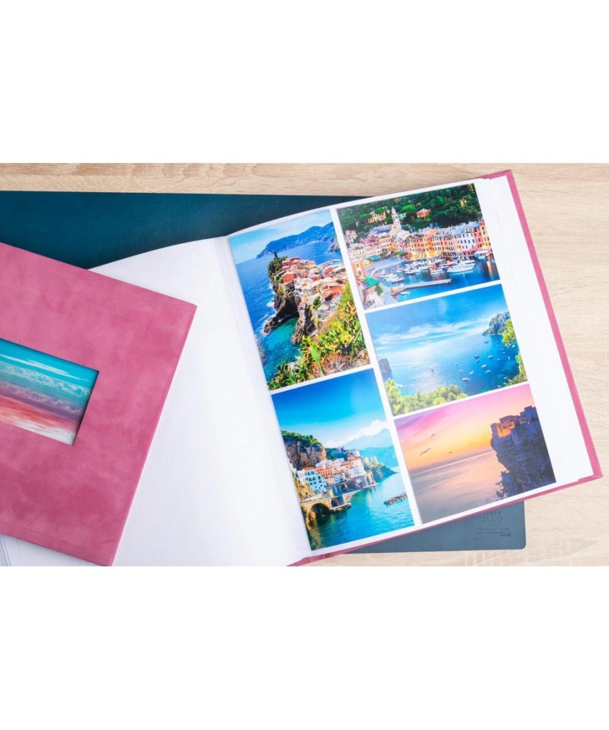 Alb livre 60p 29x32cm Skandi vieux rose