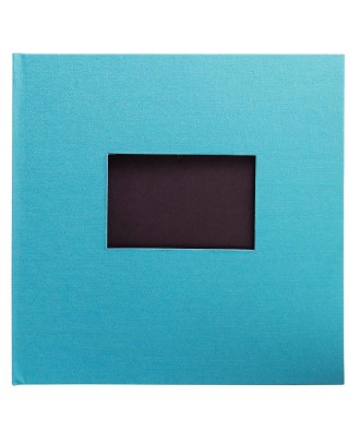 Alb livre 30p noir 25x25cm Pop'N Co cyan