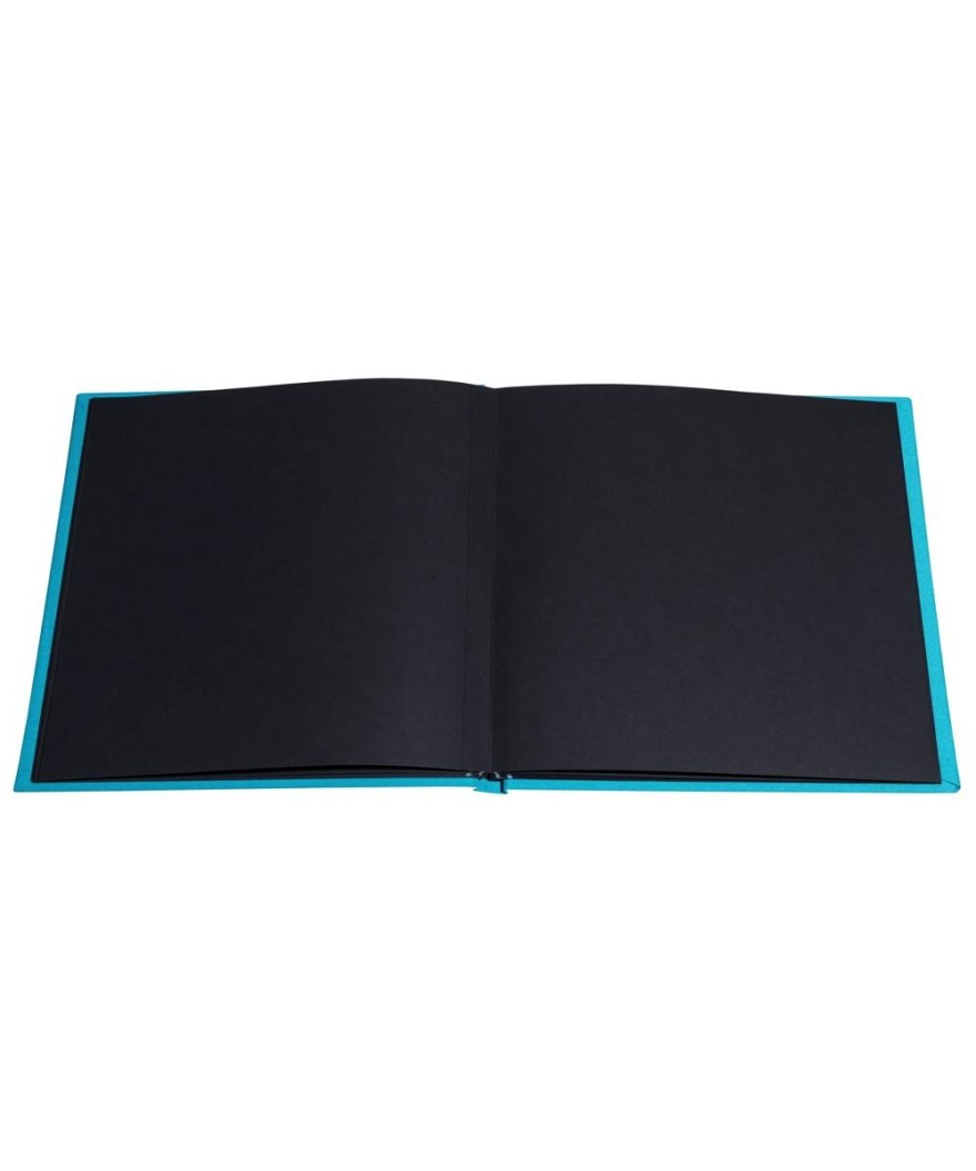 Alb livre 30p noir 25x25cm Pop'N Co cyan