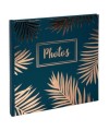 Album livre 30p. noir 25x25cm PALMA bleu