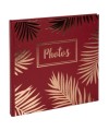 Album livre 30p.noir 25x25cm PALMA rouge