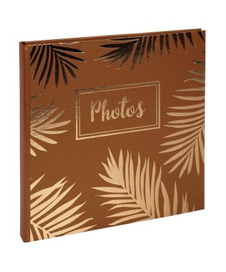 Album livre 30p. noir 25x25cm PALMA or