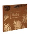 Album livre 30p. noir 25x25cm PALMA or