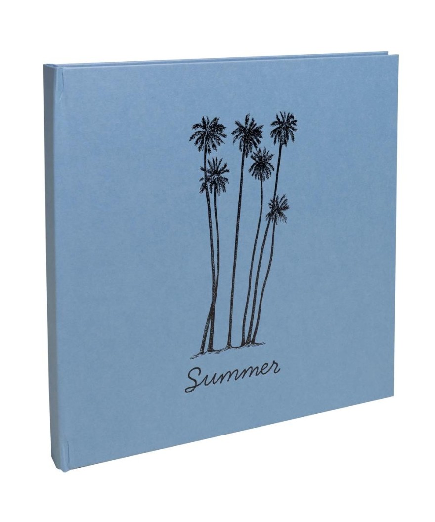 Alb livre 30p noir 25x25 Summertime bleu