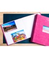 Alb livre 30p 25x25cm Skandi vieux rose