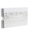 Alb spir 50p noir 32x22cm Titane Coco