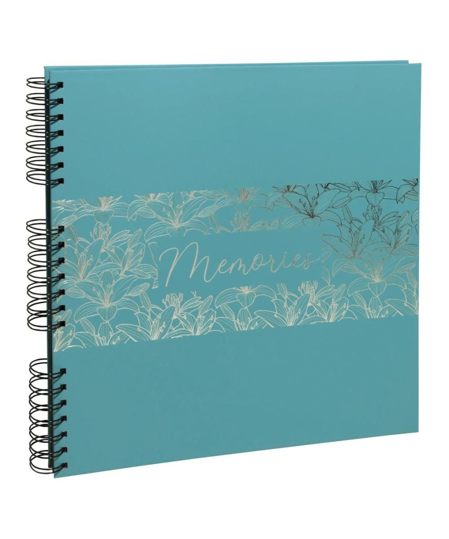Alb spir 60p noir 32x32 Titane Turquoise