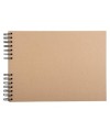 Kit Scrapbooking 32x22 kraft ss feutres
