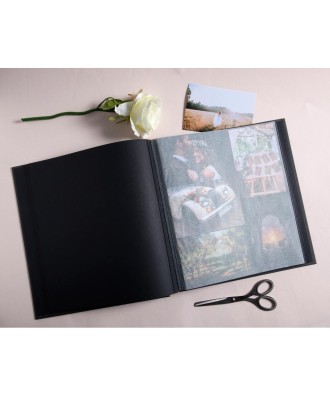 Album livre 60p noir 29x32cm Art noir