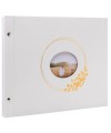 Album vis 40p blc 37x29 Ringflower blanc