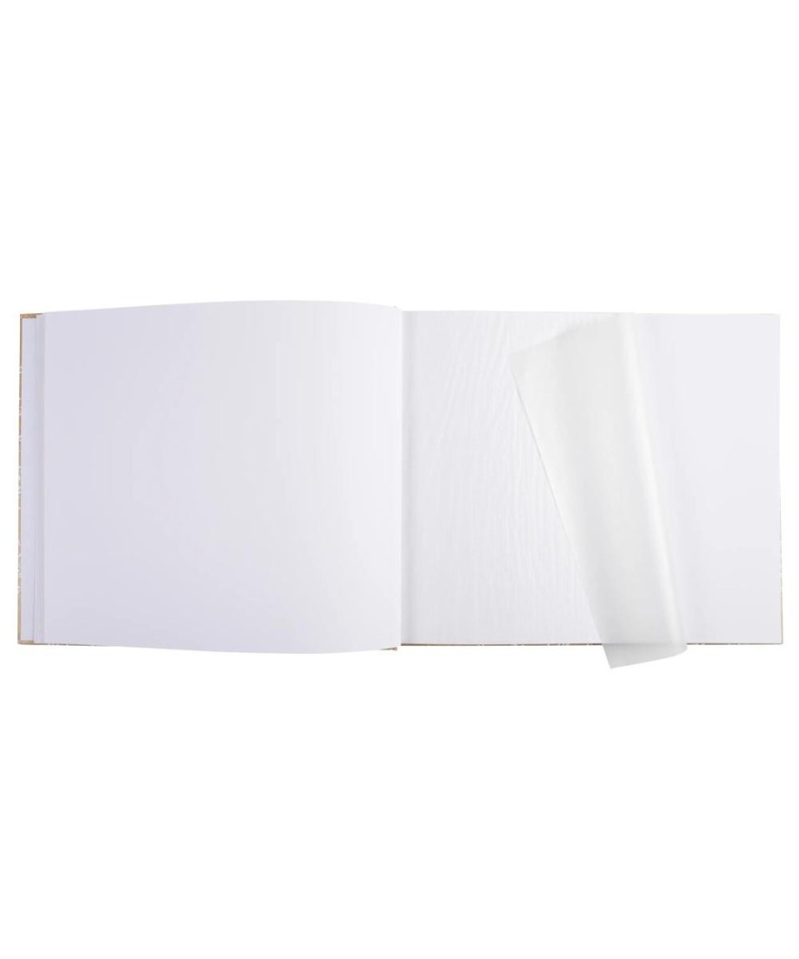 Album à vis 40p. blanc 37x29cm KRAFT