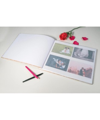 Album à vis 40p. blanc 37x29cm KRAFT
