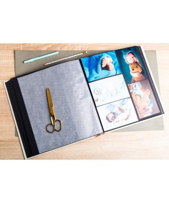 Alb livre 60p noir 29x32cm Instants vert