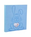 Album photo 29x32cm 60p TEDDY Lapin Bleu