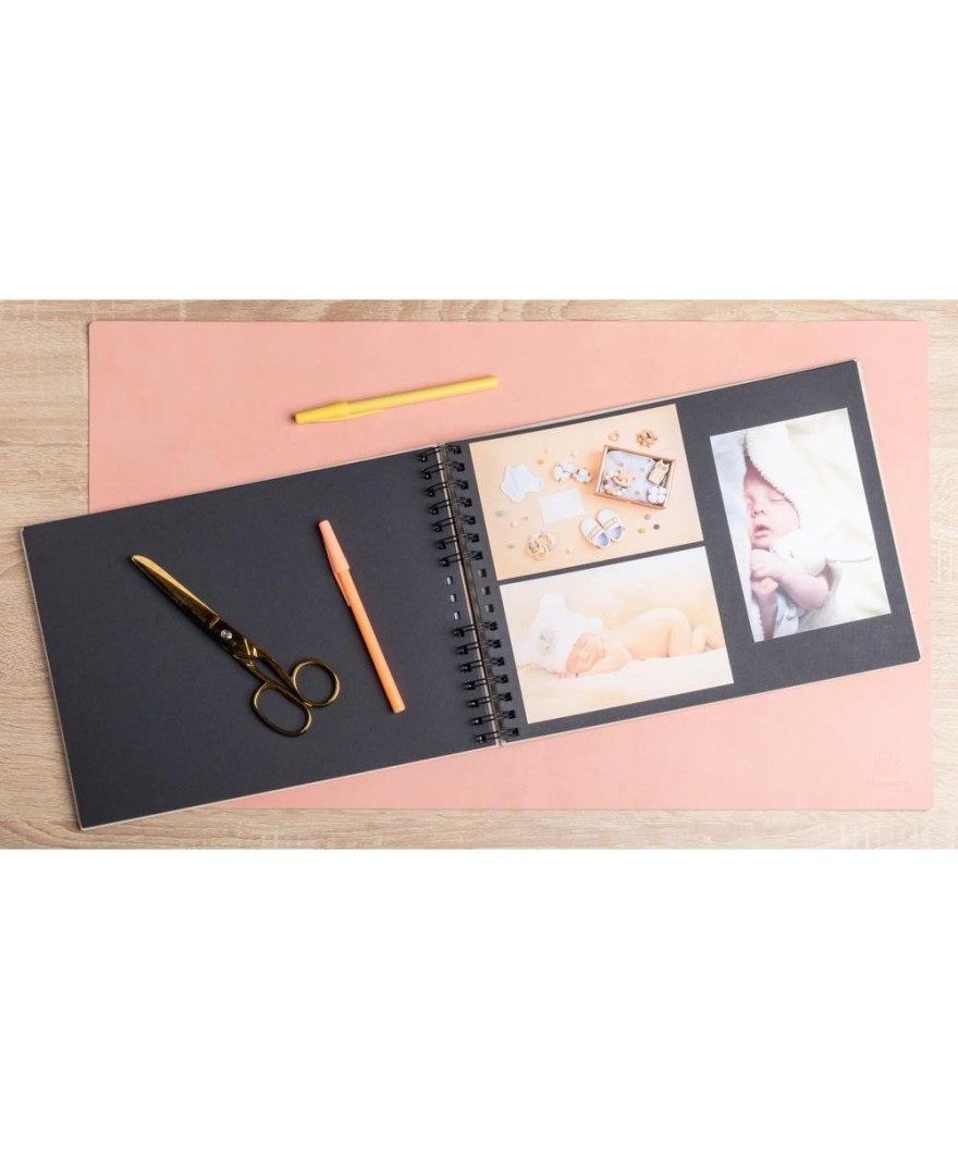Alb spiralé 50p no 32x22 Instants rose