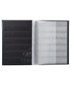 ALB.TIMB. 22,5X16,5 Simili cuir Noir 32p
