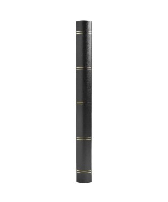 ALB.TIMB. 22,5X16,5 Simili cuir Noir 32p