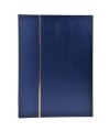 ALB.TIMB. 30,5X22,5 Simili cuir Bleu 48p