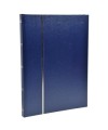 ALB.TIMB. 30,5X22,5 Simili cuir Bleu 48p