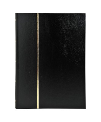 ALB.TIMB. 30,5X22,5 Simili cuir Noir 64p