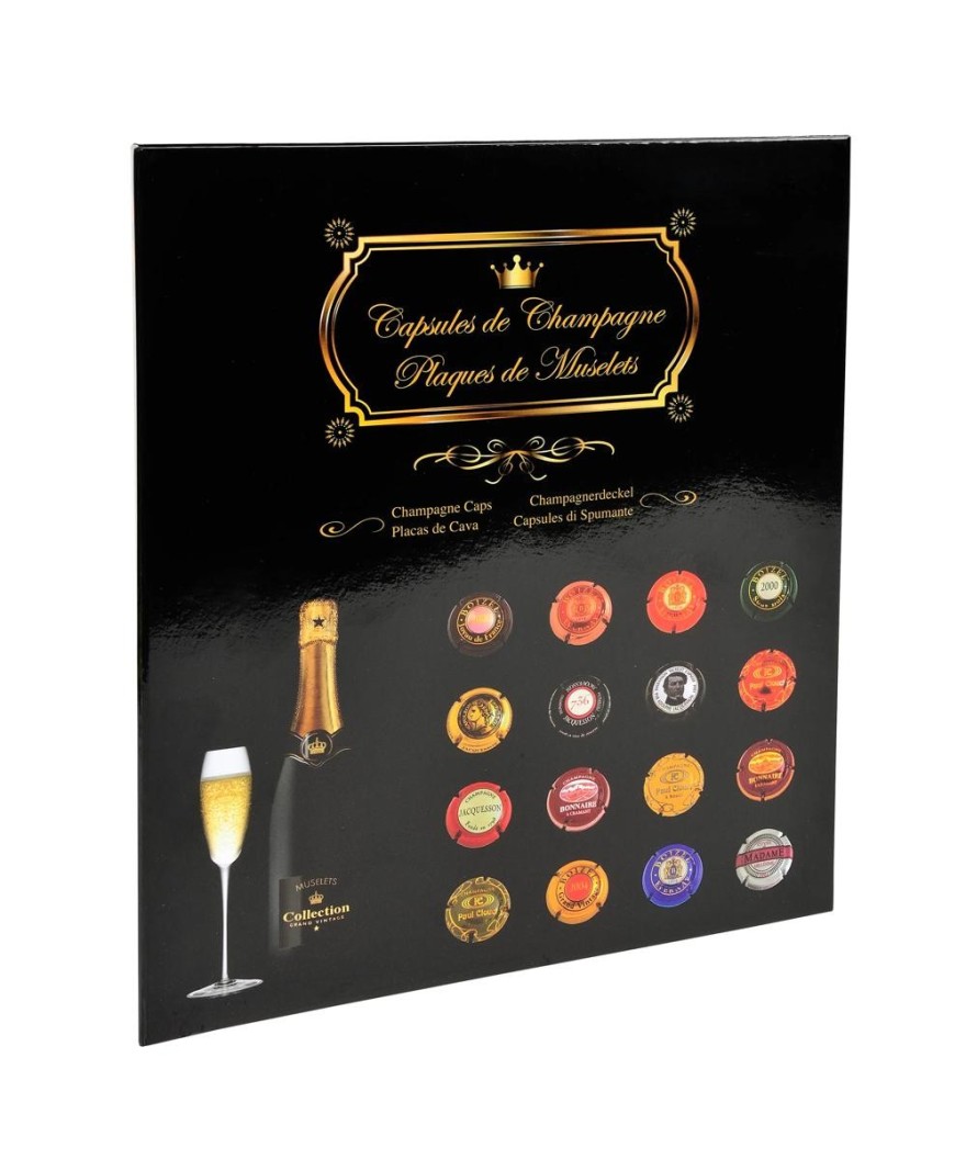 Album mousse pr 64 plaques de muselet