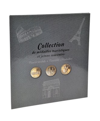 Album carton pr 50 médailles touristique