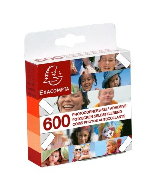 ETUIS DE 600 COINS PHOTOS AUTOCOLLANTS