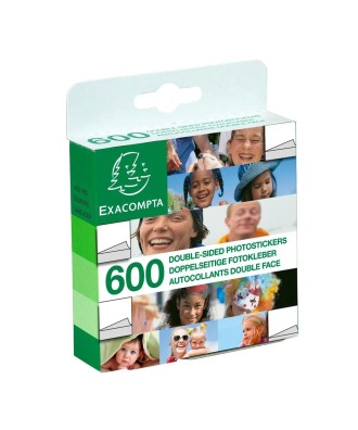ETUIS DE 600 AUTOCOLLANTS DOUBLE FACE