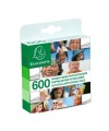 ETUIS DE 600 AUTOCOLLANTS DOUBLE FACE