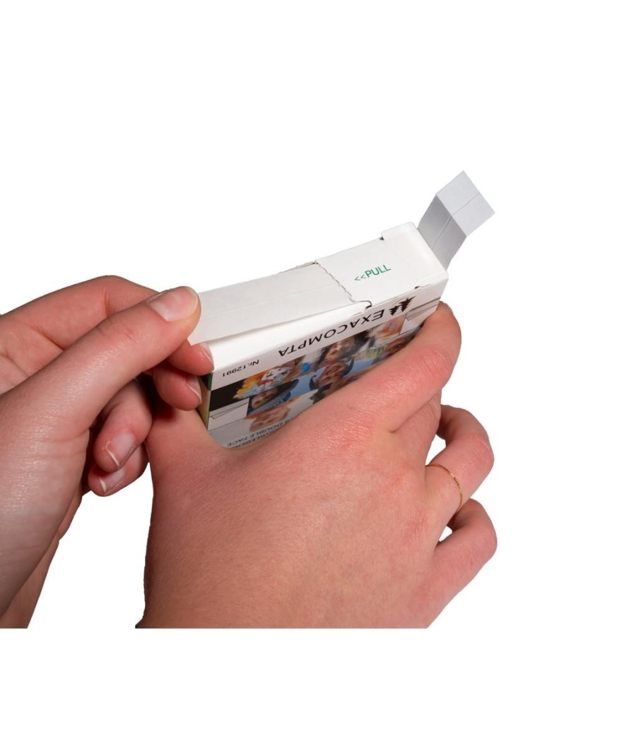 ETUIS DE 600 AUTOCOLLANTS DOUBLE FACE
