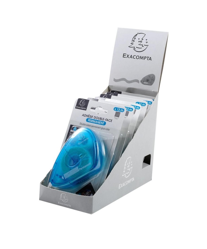 Dérouleur adhésif permanent d-face 13m