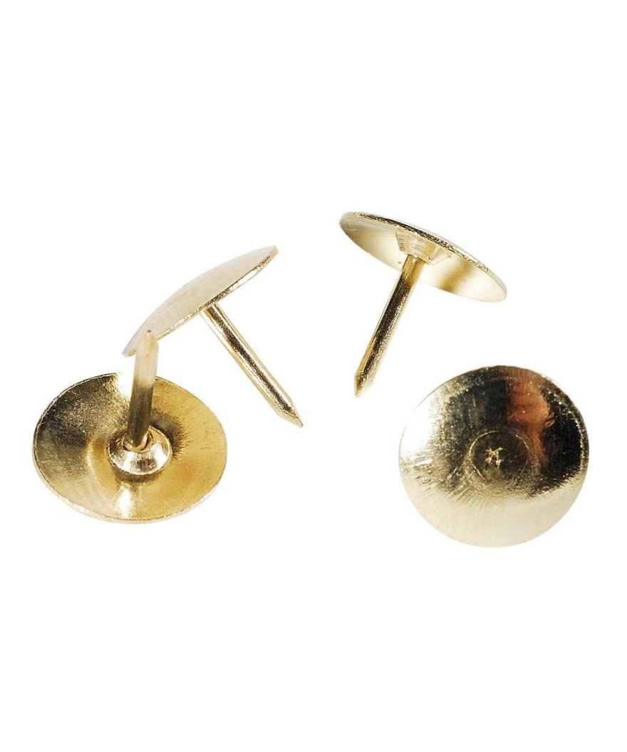 Boîte 750 Punaises Laiton 9,5mm