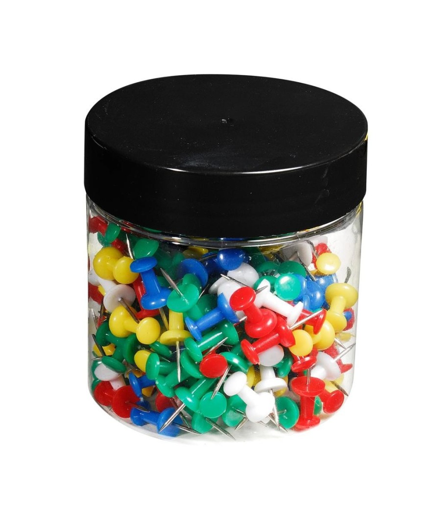 Boîte 200 Push-Pins 10mm Ass.