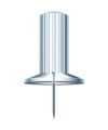 BTE 25 EPING. PAPIC 10MM CRISTAL