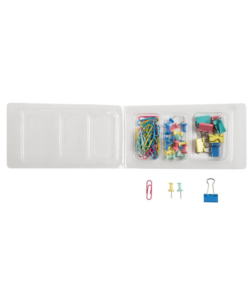 Kit de 58 attaches Aquarel Assorti