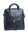 Sac à dos ordin. Exactive Cuir marine