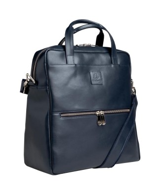 Sac à dos ordin. Exactive Cuir marine