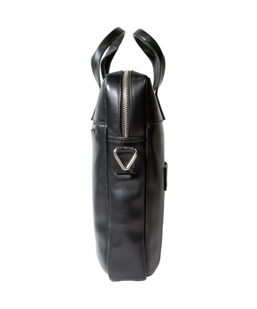 Sacoche ordinateur Exactive Cuir noir