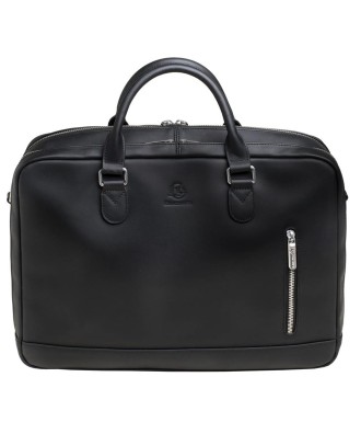 Sacoche double ordin. Exactive Cuir noir