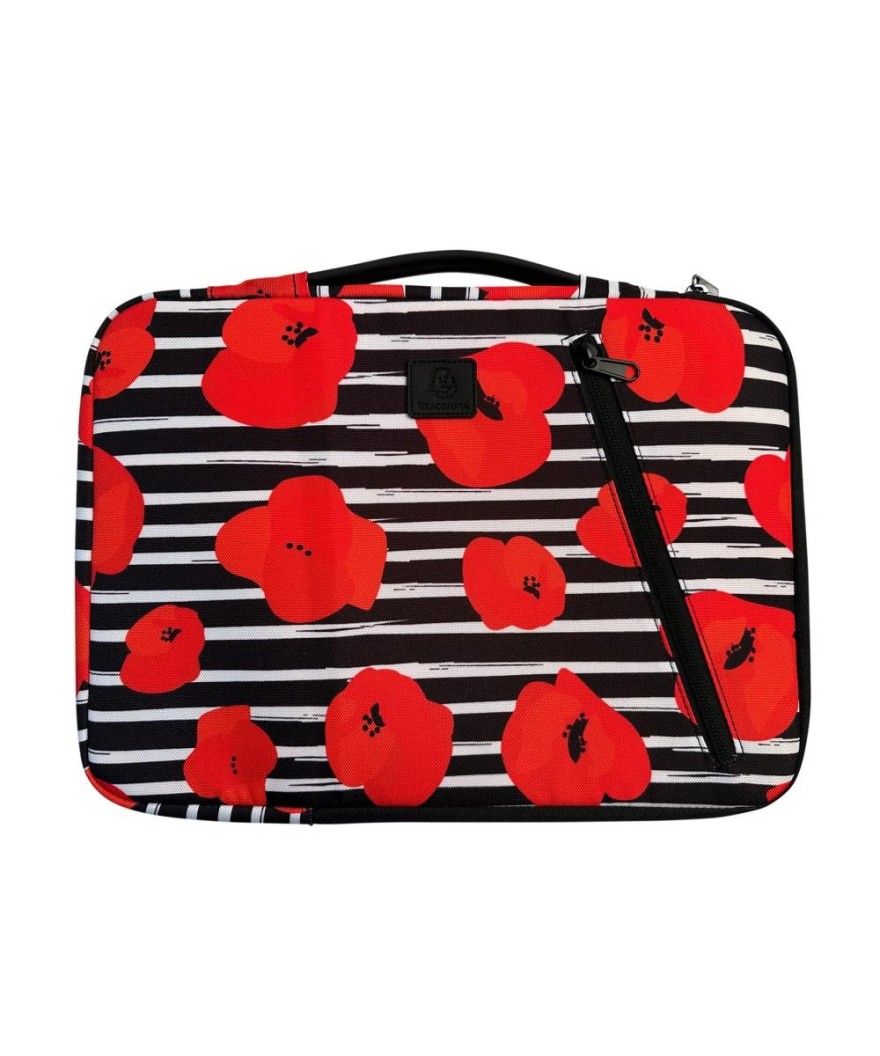 Housse informatique 13-14'' Coquelicot