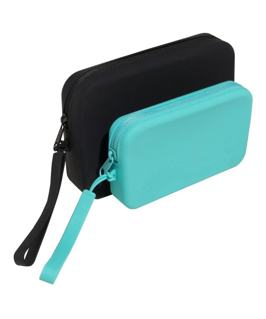 Présentoir 16 pochettes silicone ass