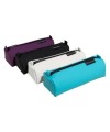 Trousse semi-ronde TITANE PU 4 coul. Ass